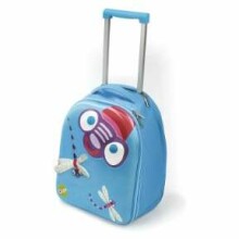 Oops Ladybug  Art.31007.33 Easy-Trolley Kids Suitcase