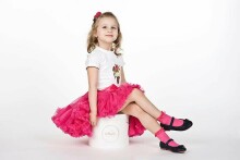 LaVashka Luxury Skirt  Fuchsia Art.49  Супер пышная юбочка для маленькой принцессы