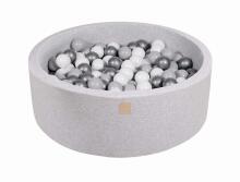 MeowBaby® Color Round Art.104050  Grey Jungle