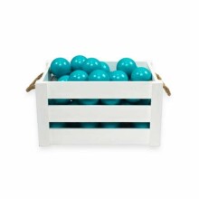 MeowBaby® Color Round Art.105094 Mint Cupcake  Бассейн сенсорный сухой с шариками(250шт.)