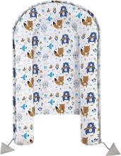 Minky Cotton Babynest Set Art.106037 Forest 90x50 cm