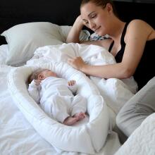 Minky Cotton Babynest Set Art.106037 Forest 90x50 cm