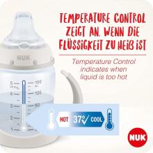 Nuk First Choice Disney Art.SK78 Bottle with silicone temperature control teat, 150 ml (6–18 months)