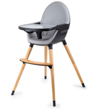KinderKraft'18 Fini Black 2 in 1 Art.KKKFINIBLK0000 söögitool