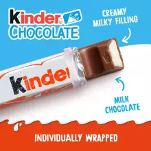 Kinder Chocolate Art.100304 Šokolaad piimaga, 50g