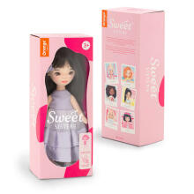 Orange Toys Sweet Sisters Lilu in a Purple Dress Art.SS04 -04 Lillas kleidis pehme mängunukk LILU (32 cm)