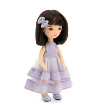 Orange Toys Sweet Sisters Lilu in a Purple Dress Art.SS04 -04 Lillas kleidis pehme mängunukk LILU (32 cm)