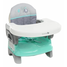 Summer Infant Deluxe Booster Seat Teal Grey Art.13526