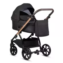 Tutis Leo Plus Art.201 Black Universaalne vanker 2in1