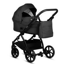 Tutis Leo Plus Art.201 Black Universaalne vanker 2in1