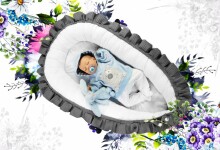 Flooforbaby Baby Cocoon Art.112281 Гнездышко – кокон для новорожденных Babynest