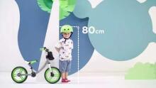 KinderKraft  2WAY Next Art.KKR2WNXGRE00AC  Green/Grey Tasakaalu jalgratas tarvikutega