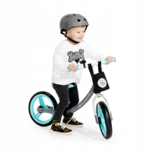 KinderKraft  2WAY Next Art.KKR2WNXGRE00AC  Green/Grey Tasakaalu jalgratas tarvikutega