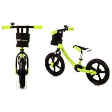 KinderKraft  2WAY Next Art.KKR2WNXGRE00AC  Green/Grey Tasakaalu jalgratas tarvikutega