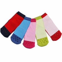 Weri Spezials Art.22001 BlueRed  Baby Socks Non Slips Laste sokkid ABS'iga, mittelibisevad