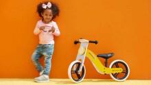 KinderKraft Balance Bike Uniq Art.KKRUNIQTRQ0000 Turquoise  Jooksurattas puitraamiga