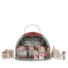 Little Dutch Advent Calendar – Train Track Scene Art.4880 puidust rongi advendikalender