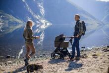 Emmaljunga Sento Max Outdoor Art.113608 Olive lapsevanker