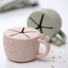 Done by Deer Peekaboo snack cup Raffi Mustard