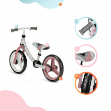 KinderKraft 2WAY Next  Art:KR2WAY00PNK00000 PINK Fushcia  Детский велосипед - бегунок с металлической рамой