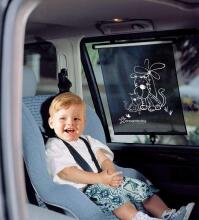 Dreambaby® Zebra Art.PCR237P  Sun roller blind
