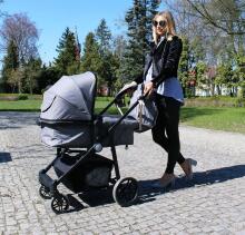 KinderKraft'20 Juli  Art.KKWJULIDEN3000 Denim  Universaalne jalutuskäru 3 ühes