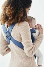 BABYBJÖRN Baby Carrier Mini, Cotton, Black  Кенгуру  повышенной комфортности от 3,2 до 11 кг