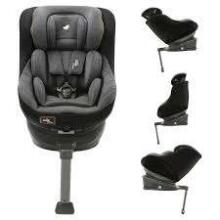 Joie'20 I-Spin 360  Art.C1801ABNOR000 Noir    Pöörlev 360º turvatool, 0-18kg