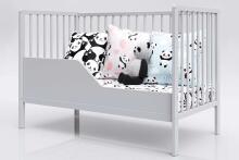 Baby Crib Club DK Art.117582 Laste puidust võrevoodi 120x60sm