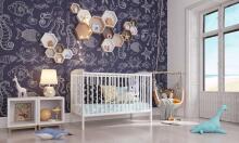 Baby Crib Club DK Art.117584 Natural  Laste puidust võrevoodi 120x60sm