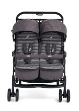 Joie'20 Aire Twin  Art.S1217AEDPW000 Dark Pewter   Jalutuskäru kaksikutele