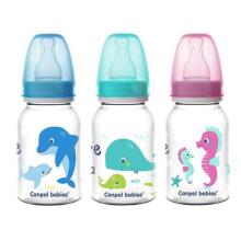 Canpol Babies Love and Sea Art.59/300 BPA Vaba plastikpudel, silikoonlutt, 120 ml.