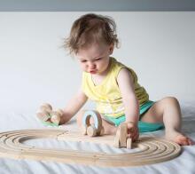 Lullalove Oda Wooden Car Art.118739  Laste puidust auto
