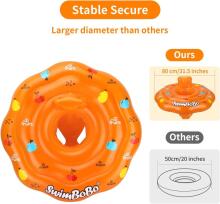 Swimbobo Inflatable Baby Swim Ring Art.118996 ujuda ringi ujumiseks 12-24 kuud