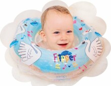 Flipper Art.FL011  Музыкальный круг для плавания на шею для купания 0-24 месяцев (3-18кг)