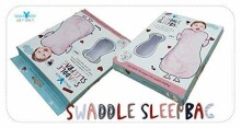 Wallaboo Sleepbag Art.SSA.0118.5729 Penguin Silver   Хлопковая пелёнка для комфортного сна, пеленания 3 кг до 6 кг.