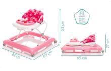 Fillikid Baby Walker Art.BG1631 Pink Käimistool