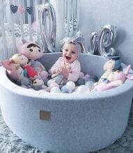MeowBaby® Color Square Art.120003 Light Grey