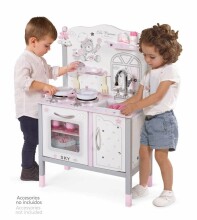 DeCuevas Toys Wooden Kitchen Sky  Art.54624 Деревянная кухня для куклы с аксессуарами