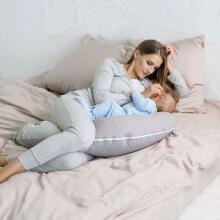 La Bebe™  Nursing Maternity Pillow Square Nappy Art.120634