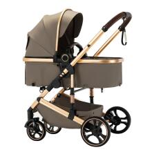 Kidsworld Bebby 3 in 1 Art.H-9 Brown Universaalne 3-ühes jalutuskäru