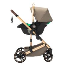 Kidsworld Bebby 3 in 1 Art.H-9 Brown Universaalne 3-ühes jalutuskäru