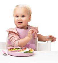 Everyday Baby Suction Plate  Art.10515 Purple Rose