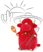Orange Toys Chilli the Steer 20 Art.2102/20 Pehme mänguasi Cow Pepper (20 cm)