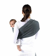 La bebe™  Nursing Sling Hug Me Art.127260 Linen Grey
