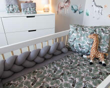 La bebe™ Wafel Art.127372 Grey 320 cm.