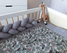 La bebe™ Wafel Art.127372 Grey 320 cm.