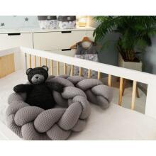 La bebe™ Wafel Art.127372 Grey 320 cm.
