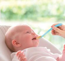Kidsme Baby Silicone Spoon Art.140308AQ Aquamarine