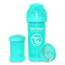 Twistshake Anti Colic Art.78256 Pastel Blue Söötmisšeiker 260 ml